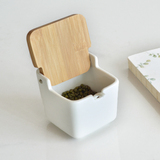 述物陶瓷创意调味罐调味盒瓶 日式厨房用品用具套装调料盒瓶盐罐