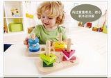 ￼德国hape智力几何分类立体拼图儿童益智玩具拼版1-2岁宝宝早教