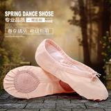 成人幼儿童舞蹈鞋软底猫爪鞋芭蕾舞鞋女童跳舞鞋帆布练功鞋体操鞋