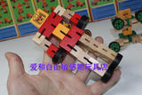 变形金刚 擎天柱红蜘蛛 汽车人霸天虎 变形机器人木制儿童玩具0.1