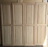 新西兰松实木柜门松木橱柜门定制，松木橱柜门定做，实木厨柜门