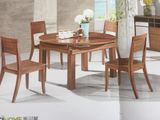 品牌家具-正品斯可馨FD2897餐桌+FH8736胡桃木餐椅