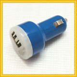 汽车点烟器接口充电器插头12伏24伏通用2个USB输出手机电源适配器