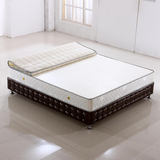 泰国天然乳胶床垫1.5 1.8米席梦思床垫独立弹簧椰棕垫软硬定做