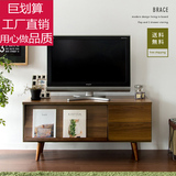 日式北欧储物电视柜简约小户型多功能客厅配套组合视听柜地柜1.2m