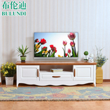 地中海电视柜实木储物柜 美式乡村简易电视柜简约小户型客厅地柜