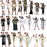 万圣节服装舞会埃及法老服装成人埃及公主艳后儿童埃及国王包邮