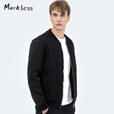 Markless2016春季新款男士棒球服短款太空棉夹克外套韩版青年潮男