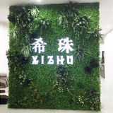 仿真草坪加密人造草皮假草坪塑料背景墙绿色植物墙挂米兰室内