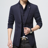 2016海澜之家林弯弯包邮修身外套青年男装薄男士常规韩版长袖西服
