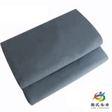 纯色纯棉老粗布床单布料可定做床笠被罩枕套 床单单件厚床单浅灰