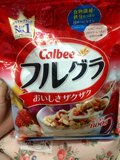 日本Calbee卡乐比卡乐B营养早餐 水果颗粒果仁谷物800g冲饮麦片