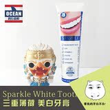 泰国代购正品 Sparkle White三重 薄荷 牙膏 牙齿美白 原装100G