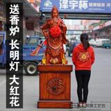 特大号落地摆件关公关羽雕像武财神公司酒店店铺开业乔迁工艺礼品