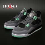 air Jordan 4 Green Glow AJ4代灰绿男鞋 女鞋篮球鞋308452-033