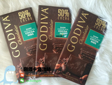 美国进口现货Godiva歌帝梵高迪瓦85%可可粒巧克力大排 100g 零食