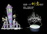 3D创意小夜灯插电卧室床头灯 台灯护眼学习小台灯卡通温馨礼物