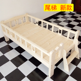 包邮儿童床男孩1.2实木床带护栏1.5米女孩单人床小床小孩床1.8米