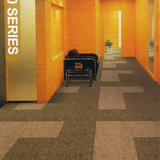 办公室地毯写字楼台球室会议室商务工程PVC底方块毯加厚满铺 50