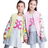 巴拉巴拉童装儿童女童外套棒球服便服2016春装新款22051160502