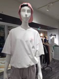 Rang日本代购16夏stussy 粉色简约LOGO字母白色原宿街头潮流感T恤