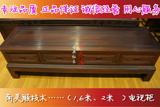 明清古典红木家具南美酸枝1.6米/2米双福电视柜