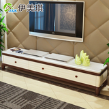 简约现代大理石电视柜 时尚烤漆实木框架客厅地柜电视柜茶几组合