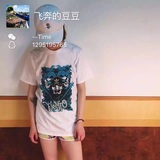 16年夏季新款阿迪达斯三叶草日本武士东京限定男女情侣短袖T恤