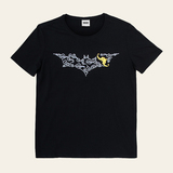 ToBeMe-原创设计个性短袖T恤 纯棉宽松传统图案【Batman&福】男款
