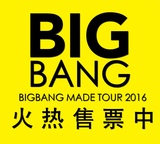 2016BIGBANG沈阳天津佛山济南青岛重庆贵阳广州厦门演唱会门票