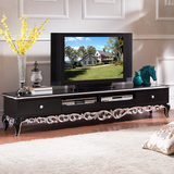 欧式电视柜 新古典实木雕花新古典家具美式电视机柜 包邮特价现货