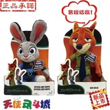 美国正版代购迪士尼疯狂动物城狐狸尼克兔子朱迪毛绒玩具公仔玩偶