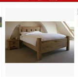 美式乡村实木松木床儿童单人双人床复古婚床成人床酒店宾馆定制床