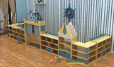 立体区角新欧尚城堡组合柜早教幼儿园儿童储物收纳架区域整理柜WS
