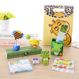 韩国创意礼盒文具套装批发 学生六一奖品 儿童可爱礼物学习用品