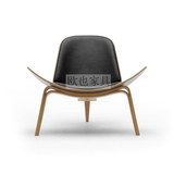 设计师单人椅子飞机椅伊姆斯躺椅贝壳洽谈休闲椅北欧工业风沙发椅