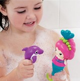 美国Munchkin麦肯齐宝宝洗澡水上漂游泳美人鱼海星海豚 戏水玩具