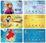 2016迪士尼《公主系列》上海交通卡地铁票公交卡纪念卡现货包邮