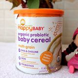 美国Happy baby有机混合谷物3段米粉 代购婴儿食品宝宝辅食