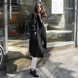2016年春季新品女装韩国韩版宽松休闲版暗扣气质女装西服外套3695