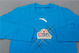 现货清仓！安踏ANTA赞助 CBA球员版 运动T恤 热身长袖 非市售