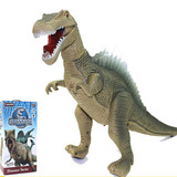 儿童恐龙玩具 超大号电动会走路霸王龙仿真塑胶动物模型恐龙套装