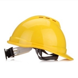 梅思安V-Gard黄色豪华型ABS轻旋风安全帽 工地建筑电力可印字