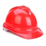 梅思安安全帽V 豪华型轻旋风 透气型 舒适工地建筑 ABS红色