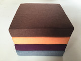 定制高密度海绵沙发坐垫大号纯色细麻椅垫可拆洗飘窗垫素色榻榻米