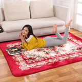 包邮新款欧式风格 宫廷花纹大地毯 优质法兰绒地毯 客厅卧室地毯