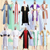 中东阿拉伯国王公主王子长袍阿拉丁神灯服装化妆舞会成人男女衣服