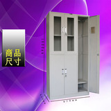 2016新杭州办公家具钢制玻璃门文件柜铁皮柜更衣柜展示柜工具柜带