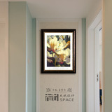 新款Ha*bor House 纯进口美式玄关装饰画 植物花卉单幅 竖版挂画