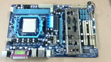 正品拆机技嘉GA-MA770T-D3L AM3接口DDR3内存全固态电容开核主板